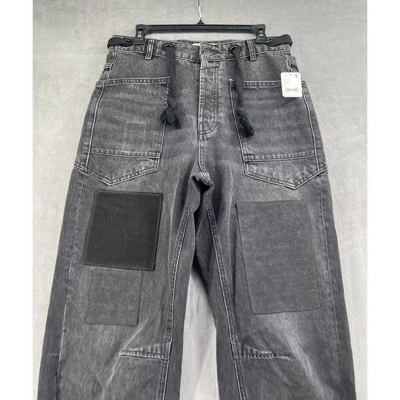 ❌SOLD❌Free People Moxi Low Slung Barrel Jeans - Picture 3 of 10